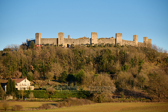 city wall of Monteriggioni