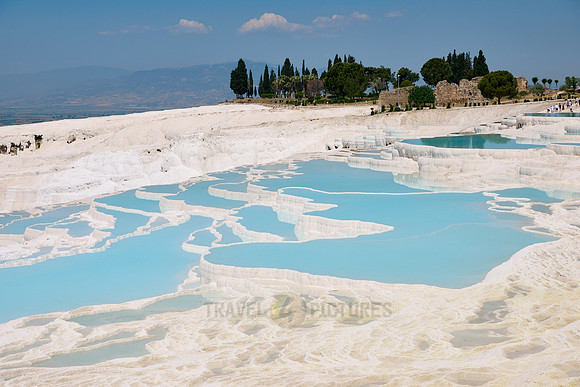 Pamukkale travertine terraces