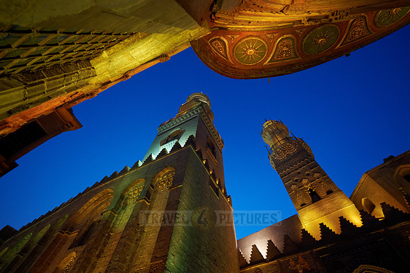 night shot in islamic Cairo