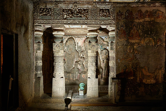 Ajanta caves, cave 2, Aurangabad