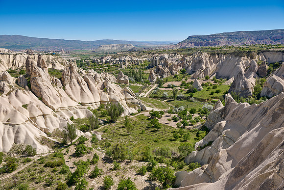 landscape of love valley near Göreme
