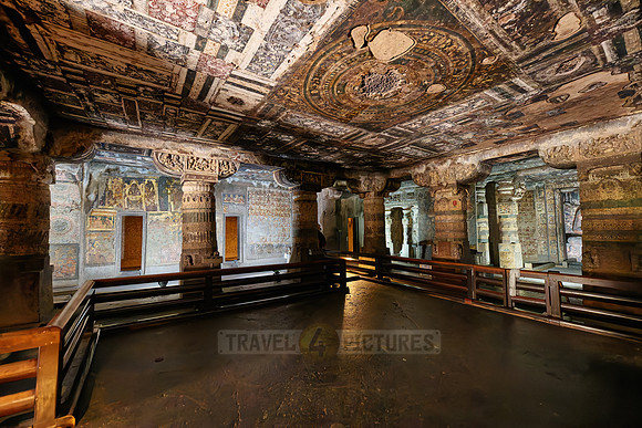 Ajanta caves, cave 2, Aurangabad