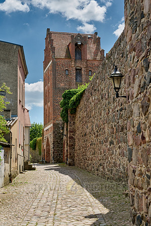Berlin Gate in city wall of Templin