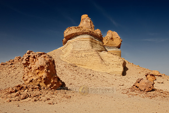 desert landscape at Wadi Hitan