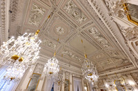 Sala Bianca, inside view of Palazzo Pitti