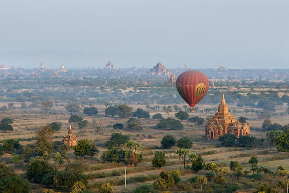 Ballons over Bagan