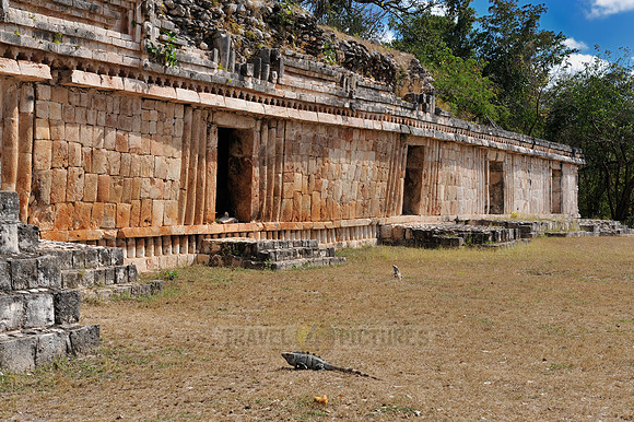 Palace or Gran Palacio at Maya ruin of Labna
