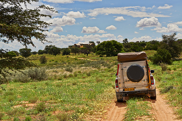4x4 in Kgalagadi Transfrontier Park