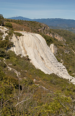 petrified waterfall