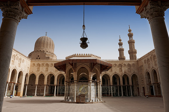 inner courtyard