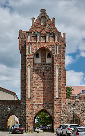 Berlin Gate in city wall of Templin