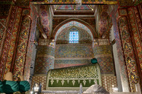 inside shot of Mausoleum and museum of Mevlana Rumi