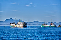 fishing vessels running out for fishing