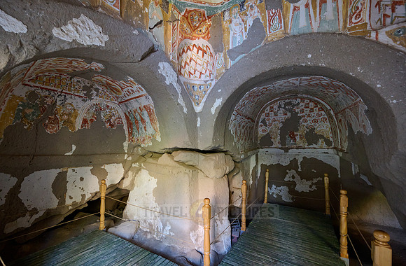 frescos inside Agacalti Church