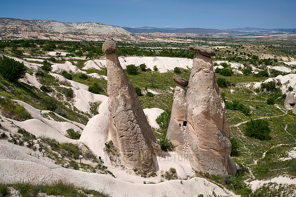 erosion formation of the Three Beauties