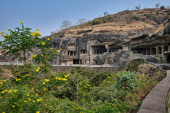 Ellora caves 1-8, Ellora Buddhist Cave Sambhajinagar