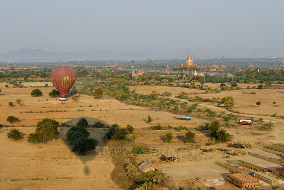 Ballons over Bagan