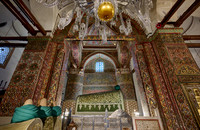 inside shot of Mausoleum and museum of Mevlana Rumi