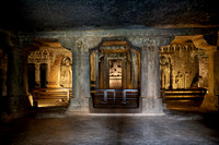 Ajanta caves, cave 6, Aurangabad