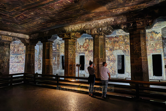 Ajanta caves, cave 17, Aurangabad