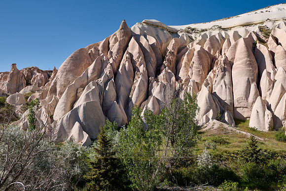 landscape of Rose Valley Goreme