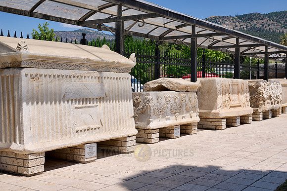 inside museum of Greek Hierapolis