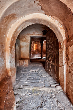 entrance of Kasbah of Telouet