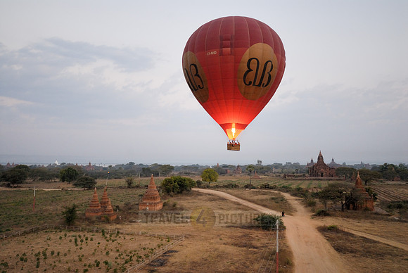 Ballons over Bagan