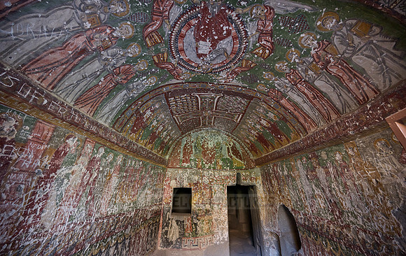 frescos inside Kokar church