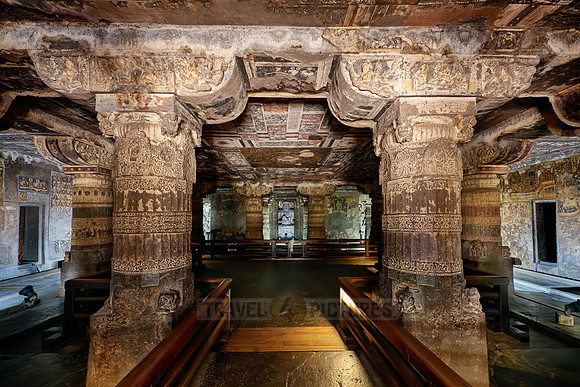 Ajanta caves, cave 2, Aurangabad