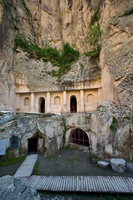 facade of Sumbullu church or Jacinth church, Ihlara valley