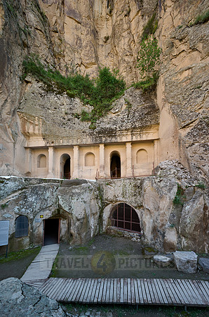 facade of Sumbullu church or Jacinth church, Ihlara valley