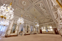 Sala Bianca, inside view of Palazzo Pitti