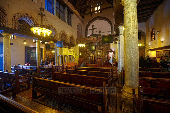 interior shot of Church of St Barbara