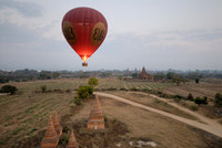 Ballons over Bagan