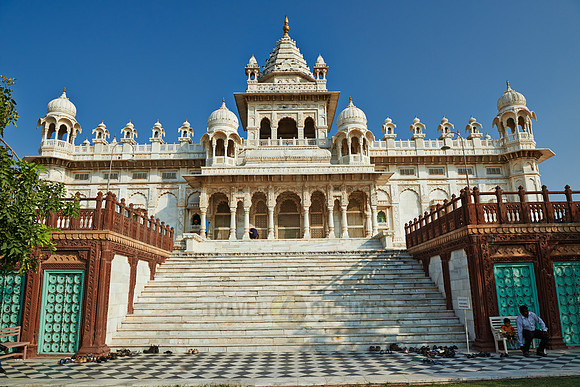 The Jaswant Thada mausoleum