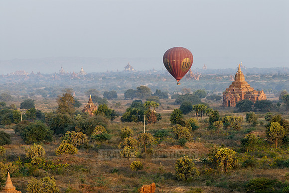 Ballons over Bagan
