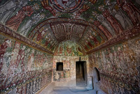 frescos inside Kokar church