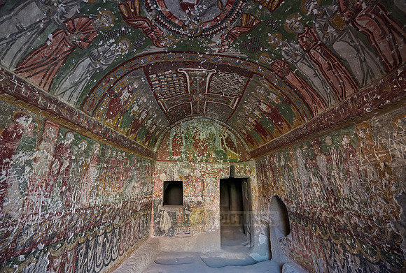 frescos inside Kokar church