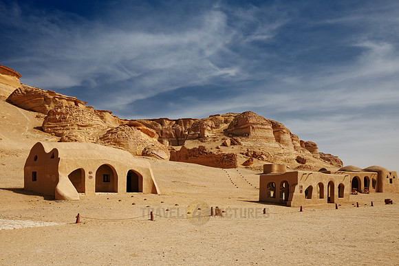 desert landscape at Wadi Hitan