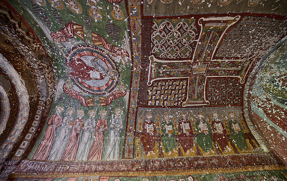 frescos inside Kokar church