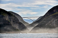 Bloukrans Bridge from seaside