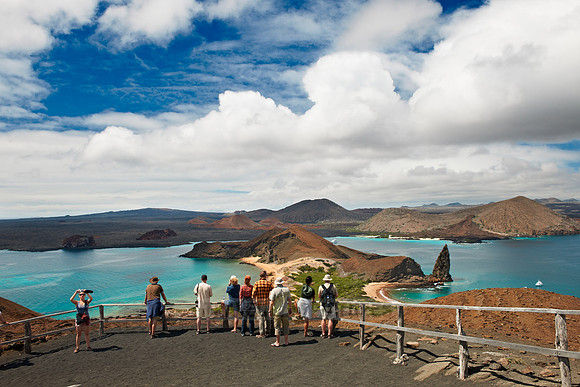 vulkanische Landschaft auf  Isla Bartolome |vulcanic landscape of Isla Bartolome|