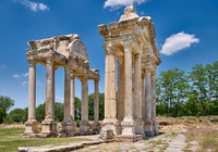 Tetrapylon in Aphrodisias Ancient City