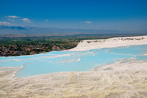 Pamukkale travertine terraces