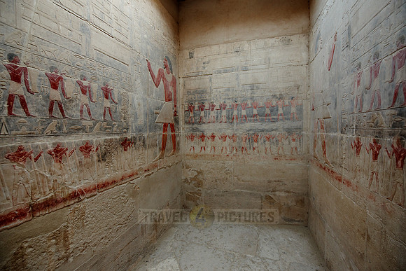fresco in tomb of Kagemni