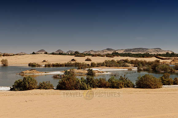 salty lakes near Oasis