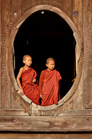 young monks at Shwe Yaungwe monastery