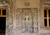 Ajanta caves, cave 4, Aurangabad
