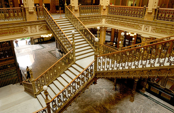 interior view of magnificent postal office